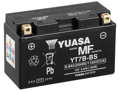 YT7BBS YUASA Стартерная аккумуляторная батарея