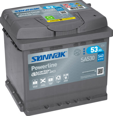 SA530 SONNAK Стартерная аккумуляторная батарея