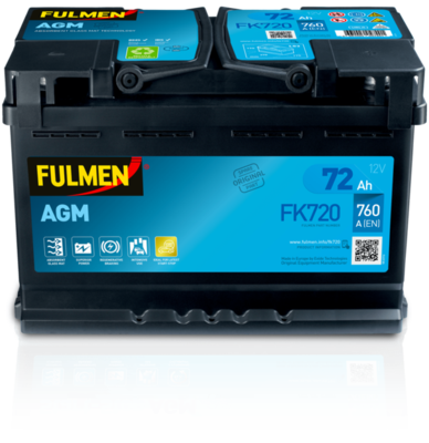 FK720 FULMEN Стартерная аккумуляторная батарея