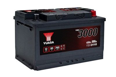 YBX3110 YUASA Стартерная аккумуляторная батарея
