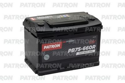 PB75660R PATRON Стартерная аккумуляторная батарея