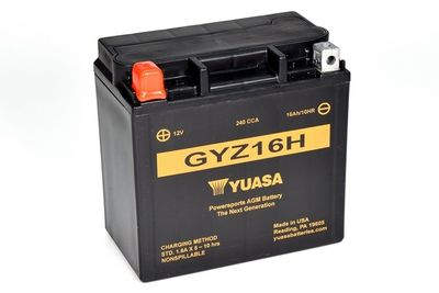 GYZ16H YUASA Стартерная аккумуляторная батарея