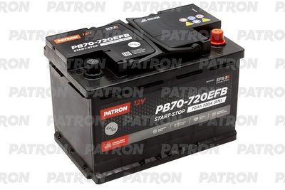 PB70720EFB PATRON Стартерная аккумуляторная батарея