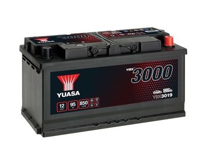 YBX3019 YUASA Стартерная аккумуляторная батарея