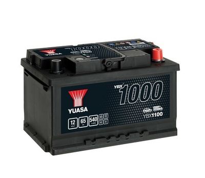 YBX1100 YUASA Стартерная аккумуляторная батарея