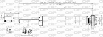 SAB833132 OPEN PARTS Амортизатор