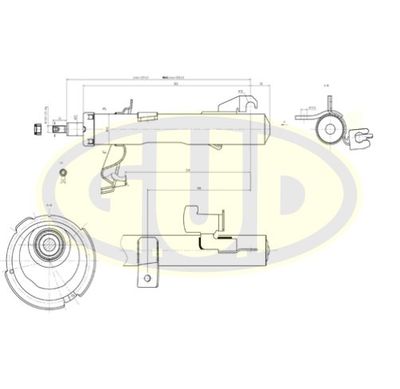 GSA334701 G.U.D. Амортизатор