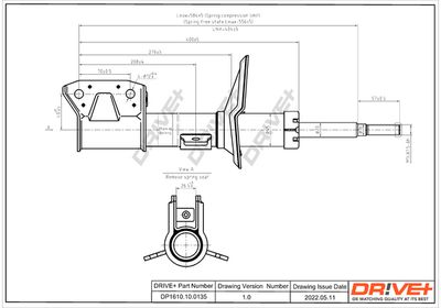 DP1610100135 Dr!ve+ Амортизатор