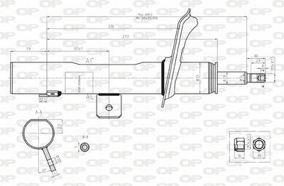 SAB819431 OPEN PARTS Амортизатор