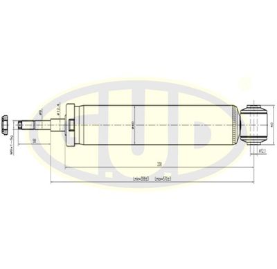 GSA343289 G.U.D. Амортизатор