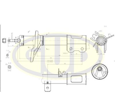 GSA333316 G.U.D. Амортизатор