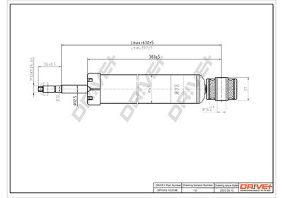 DP1610100188 Dr!ve+ Амортизатор