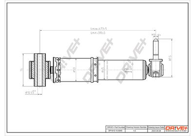 DP1610100049 Dr!ve+ Амортизатор