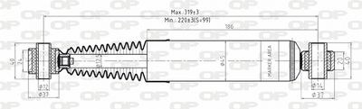 SAB817532 OPEN PARTS Амортизатор