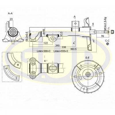 GSA335920 G.U.D. Амортизатор