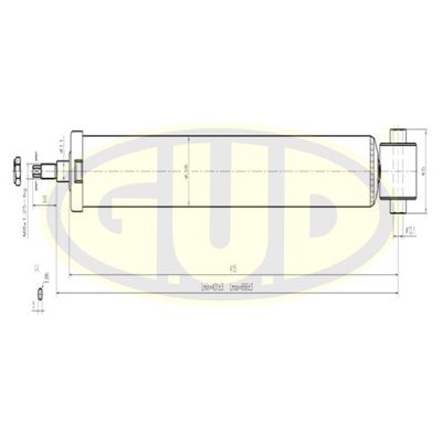 GSA553309 G.U.D. Амортизатор