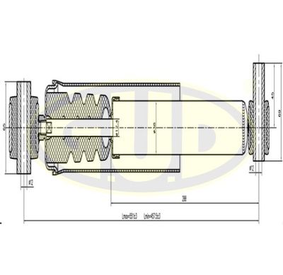 GSA553803 G.U.D. Амортизатор