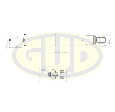 GSA444095 G.U.D. Амортизатор