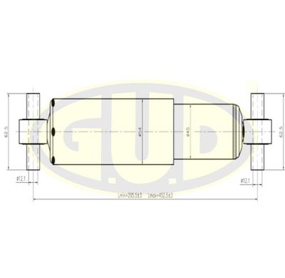 GSA344363 G.U.D. Амортизатор