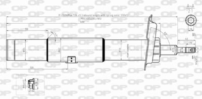 SAB834331 OPEN PARTS Амортизатор