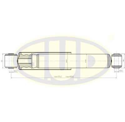 GSA343305 G.U.D. Амортизатор