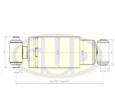 GSA343308 G.U.D. Амортизатор