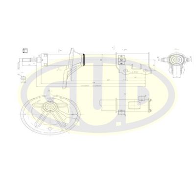 GSA333206 G.U.D. Амортизатор