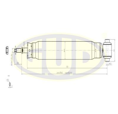 GSA349066 G.U.D. Амортизатор