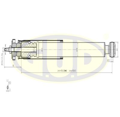 GSA553197 G.U.D. Амортизатор