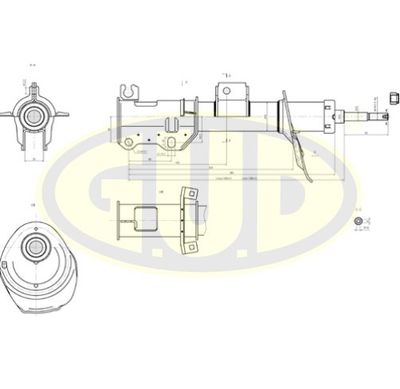 GSA335931 G.U.D. Амортизатор