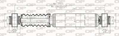 SAB826132 OPEN PARTS Амортизатор