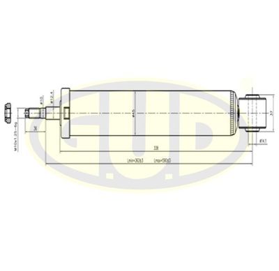 GSA344459 G.U.D. Амортизатор