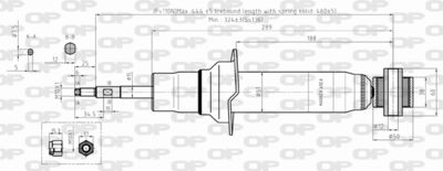 SAB833432 OPEN PARTS Амортизатор