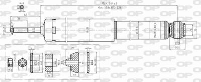 SAB839032 OPEN PARTS Амортизатор