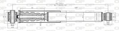 SAB816932 OPEN PARTS Амортизатор