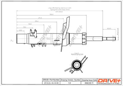 DP1610100140 Dr!ve+ Амортизатор