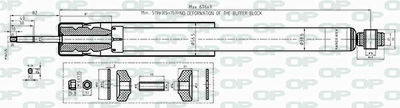 SAB841932 OPEN PARTS Амортизатор