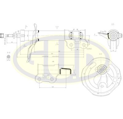 GSA338022 G.U.D. Амортизатор