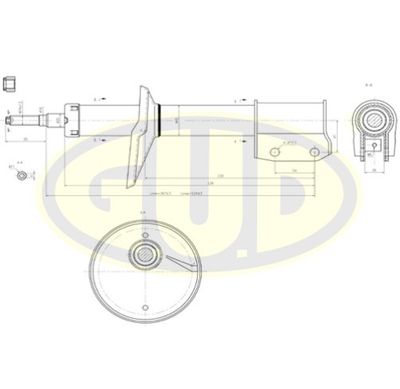 GSA338713 G.U.D. Амортизатор