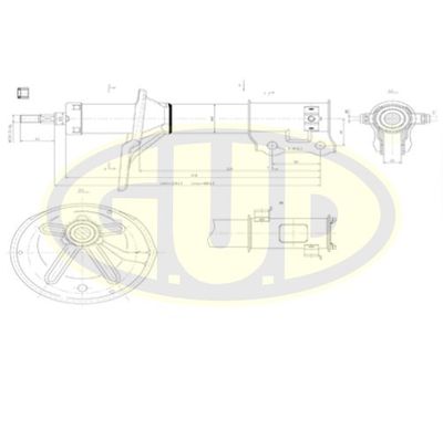 GSA333205 G.U.D. Амортизатор