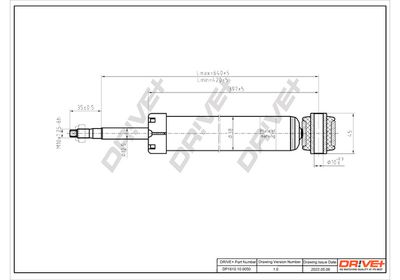 DP1610100050 Dr!ve+ Амортизатор