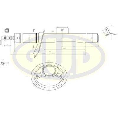 GSA333839 G.U.D. Амортизатор