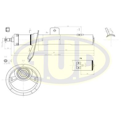 GSA633729 G.U.D. Амортизатор