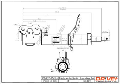 DP1610100121 Dr!ve+ Амортизатор