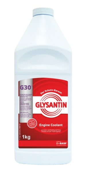 Антифриз Glysantin G30 Ready Mix сине-зеленый готовый 1 кг