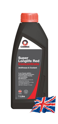 Антифриз Comma Super Longlife Red Concentrate 1л