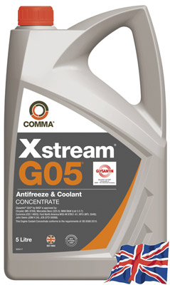 Антифриз Comma Xstream G05 Concentrate 5л