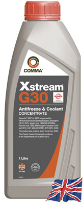 Антифриз Comma Xstream G30 Concentrate 1л