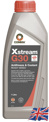 Антифриз Comma Xstream G30 Ready Mixed 1л