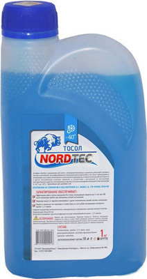 Охлаждающая жидкость Nordtec Tosol -40°C синий 1кг